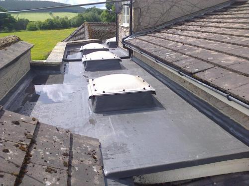 Hellister House, J. Bradburn  Co, Riding Mill - completed flat roof (1)