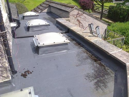 Hellister House, J. Bradburn  Co, Riding Mill - completed flat roof (9)