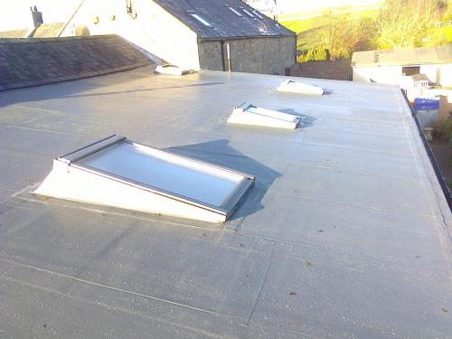 Kemperol 2K-PUR waterproofing to domestic extension